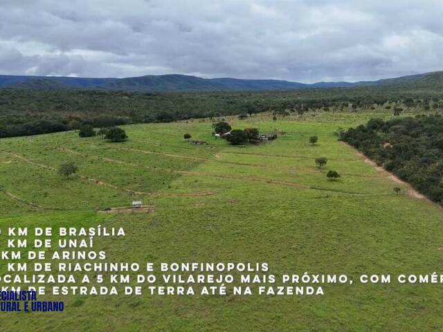 #4465 - Fazenda para Venda em Arinos - MG